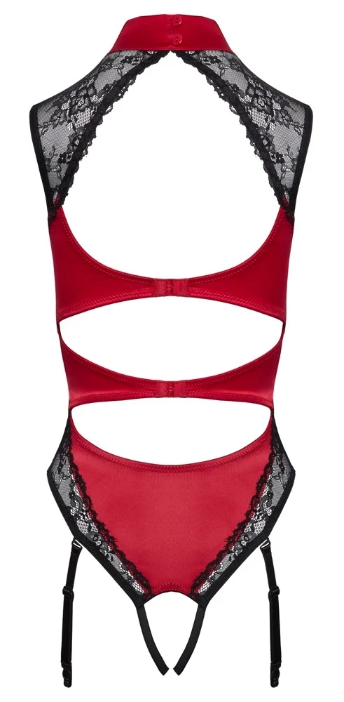 Cottelli Body red/juodas S