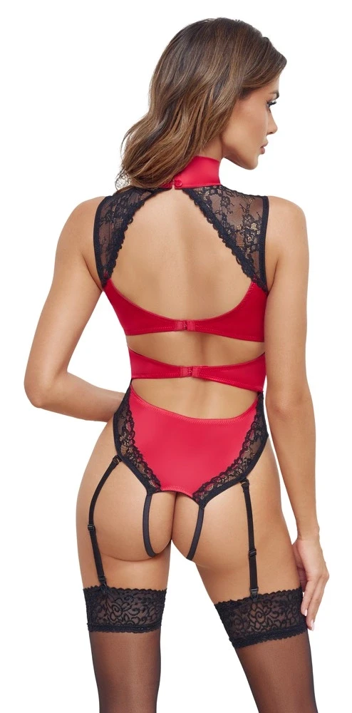 Cottelli Body red/juodas S