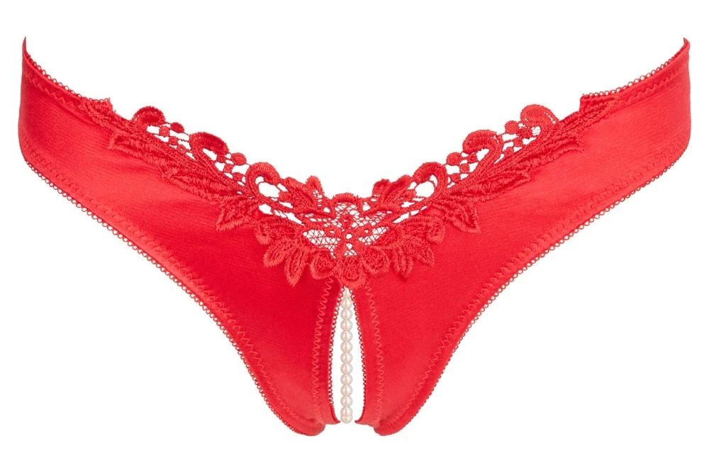 Cottelli Kelnaitės Pearls raudonos S