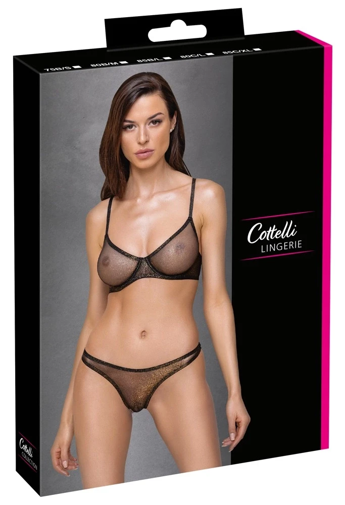 Cottelli seksualus 2 dalių komplektas BH Set Shaped 80C/L
