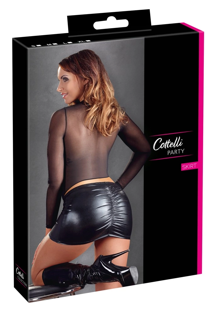 Cottelli Party Mini Skirt juodas S
