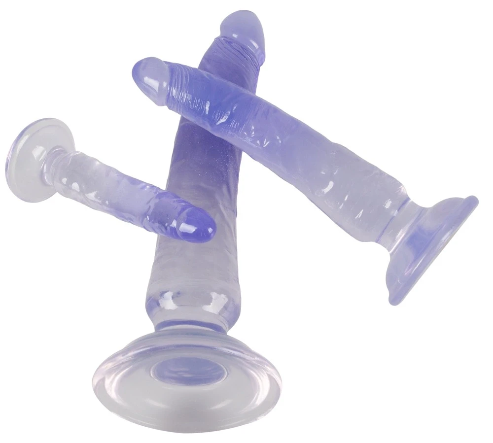 Crystal 3pcs natural dildo set