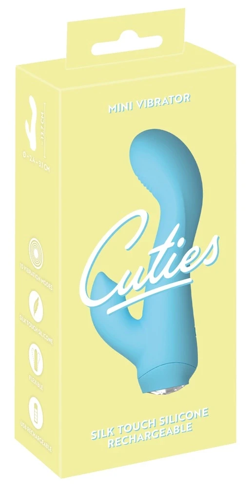Mėlyna Cuties Mini Vibrator Mėlyna 4.Ge