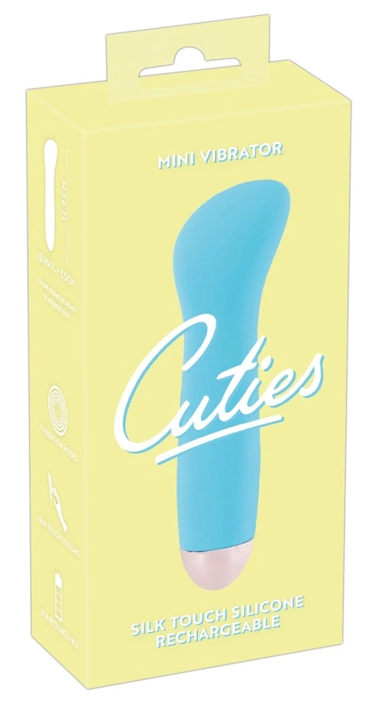 Mėlyna Cuties Mini Vibrator mėlynas
