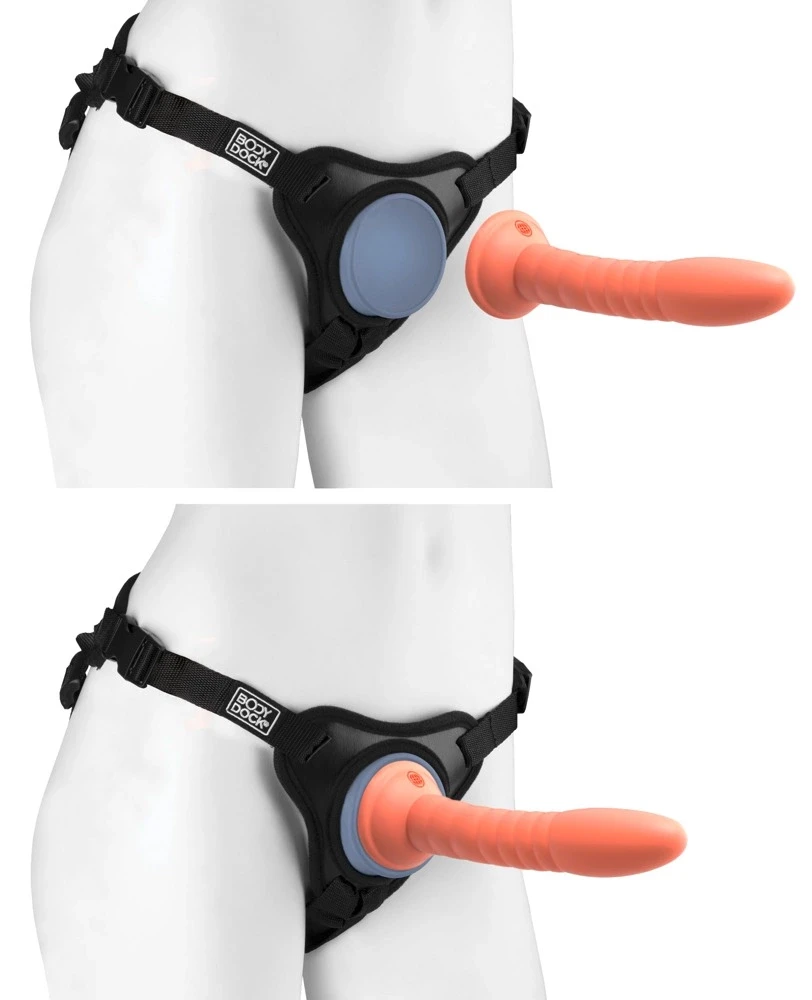 Pipedream Dillio Platinum Body Dock