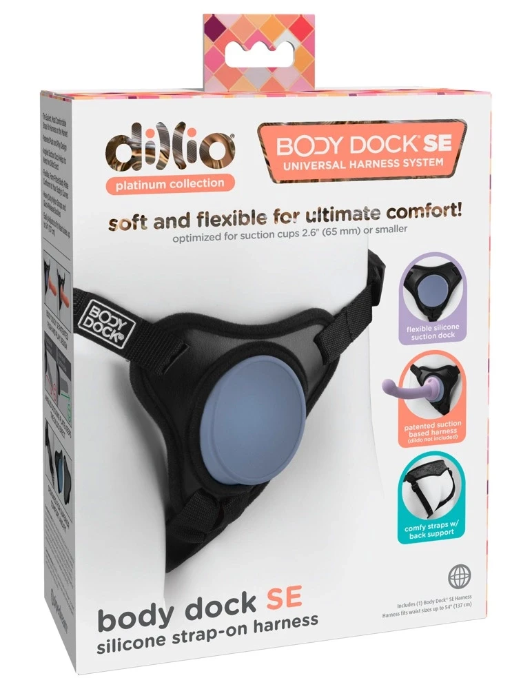 Pipedream Dillio Platinum Body Dock