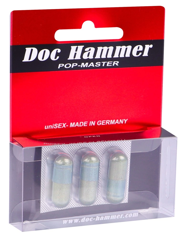 Pop-Master Doc Hammer Maisto papildas vyrams (3 kap.)