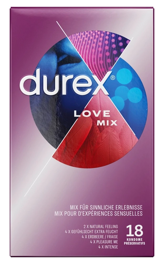 „Durex Love Mix“ 18 vnt