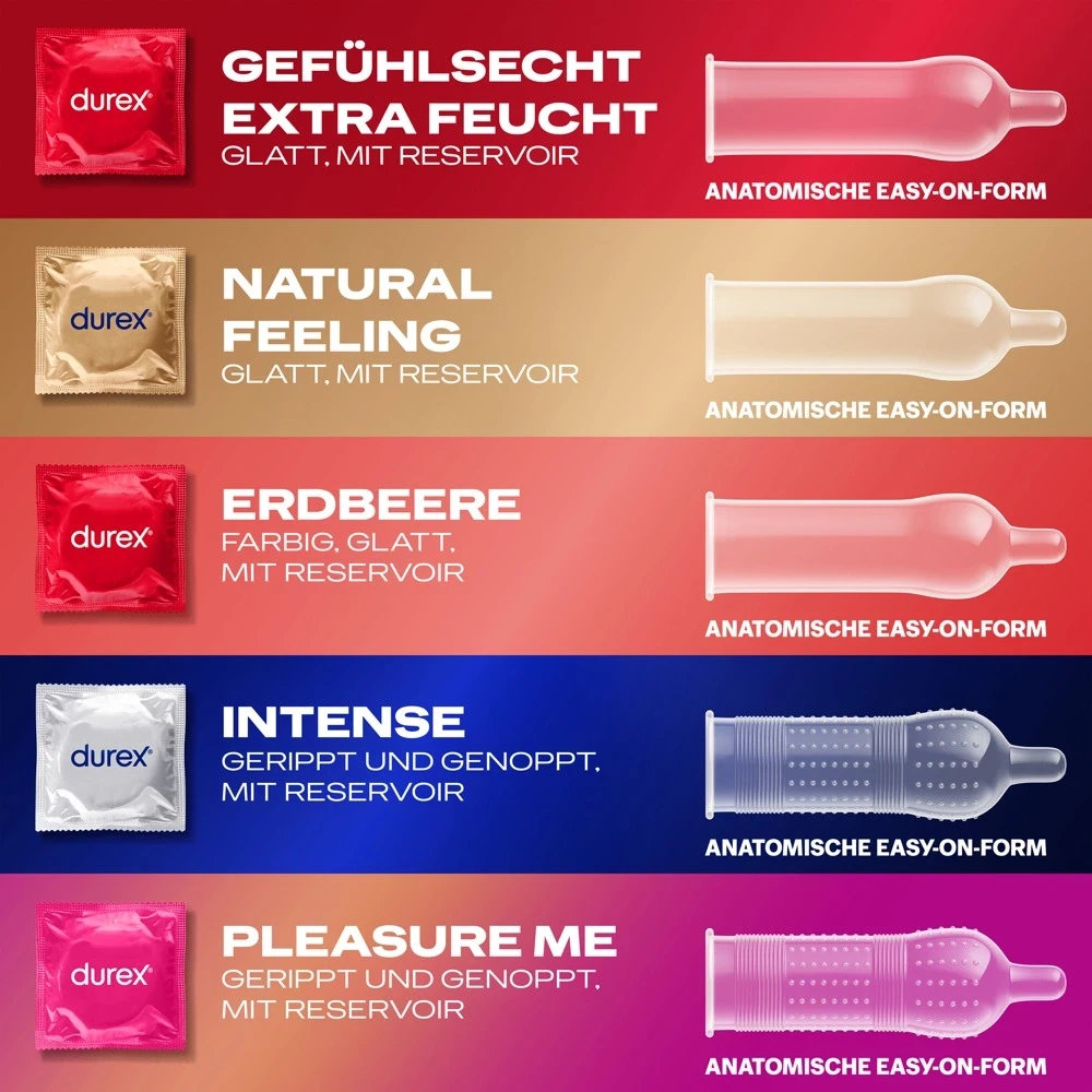 „Durex Love Mix“ pakuotė po 40 vnt