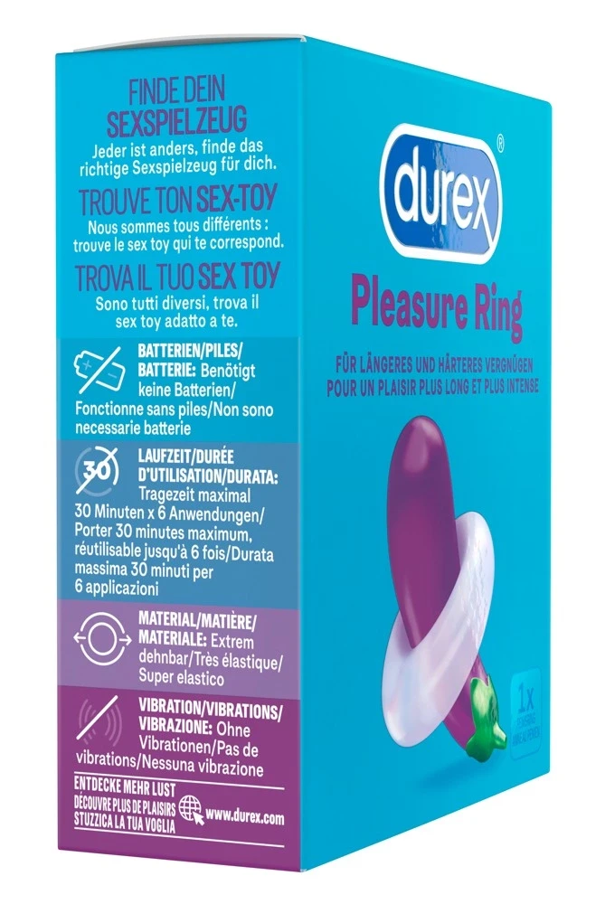 RING „Durex“ malonumo žiedas
