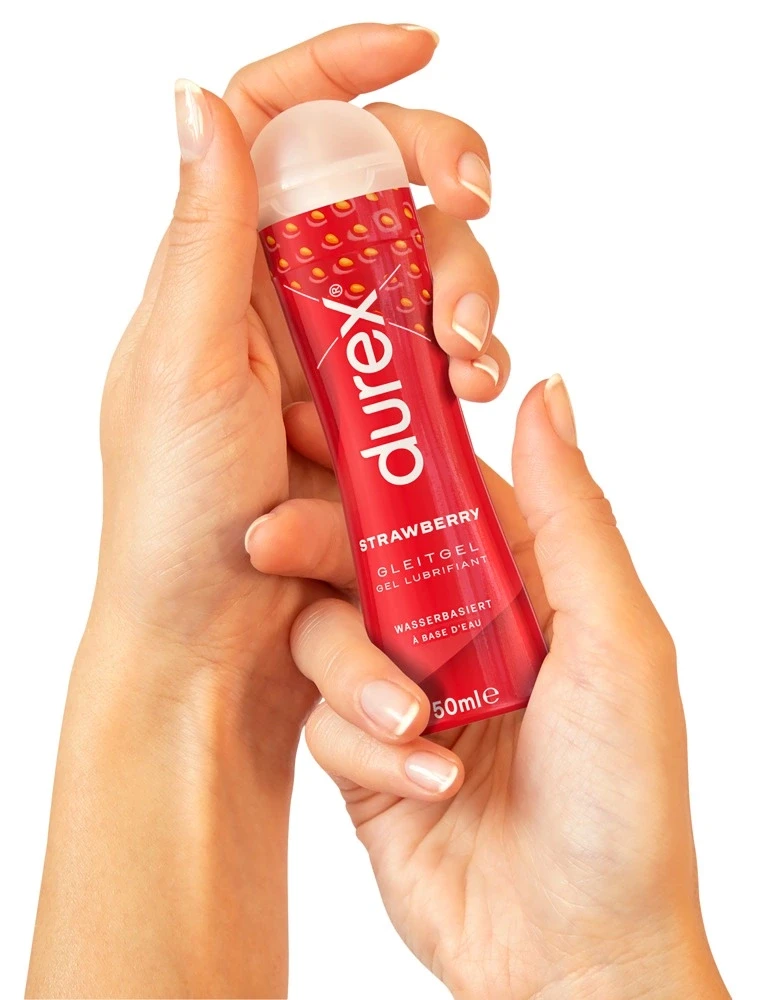 Durex Play Strawb. lubrikantas