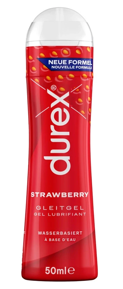 Durex Play Strawb. lubrikantas