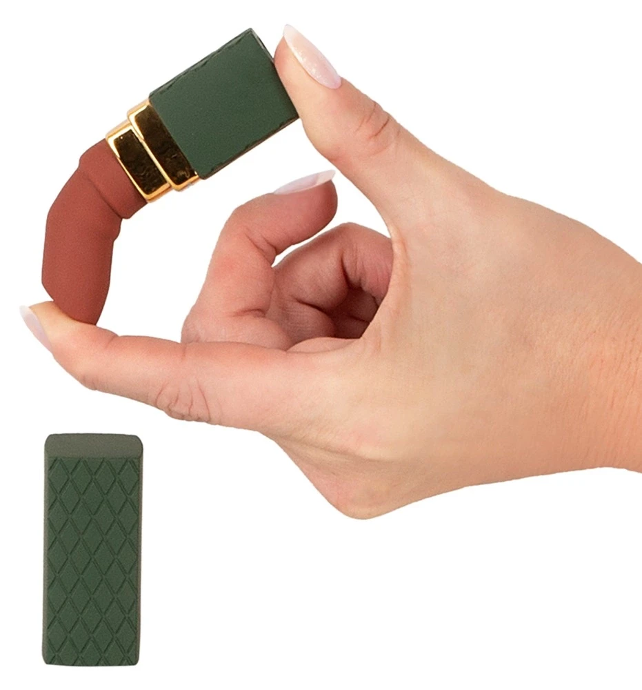 Emerald Love Žaliosios serijos prabangus lūpų dažų vibratorius