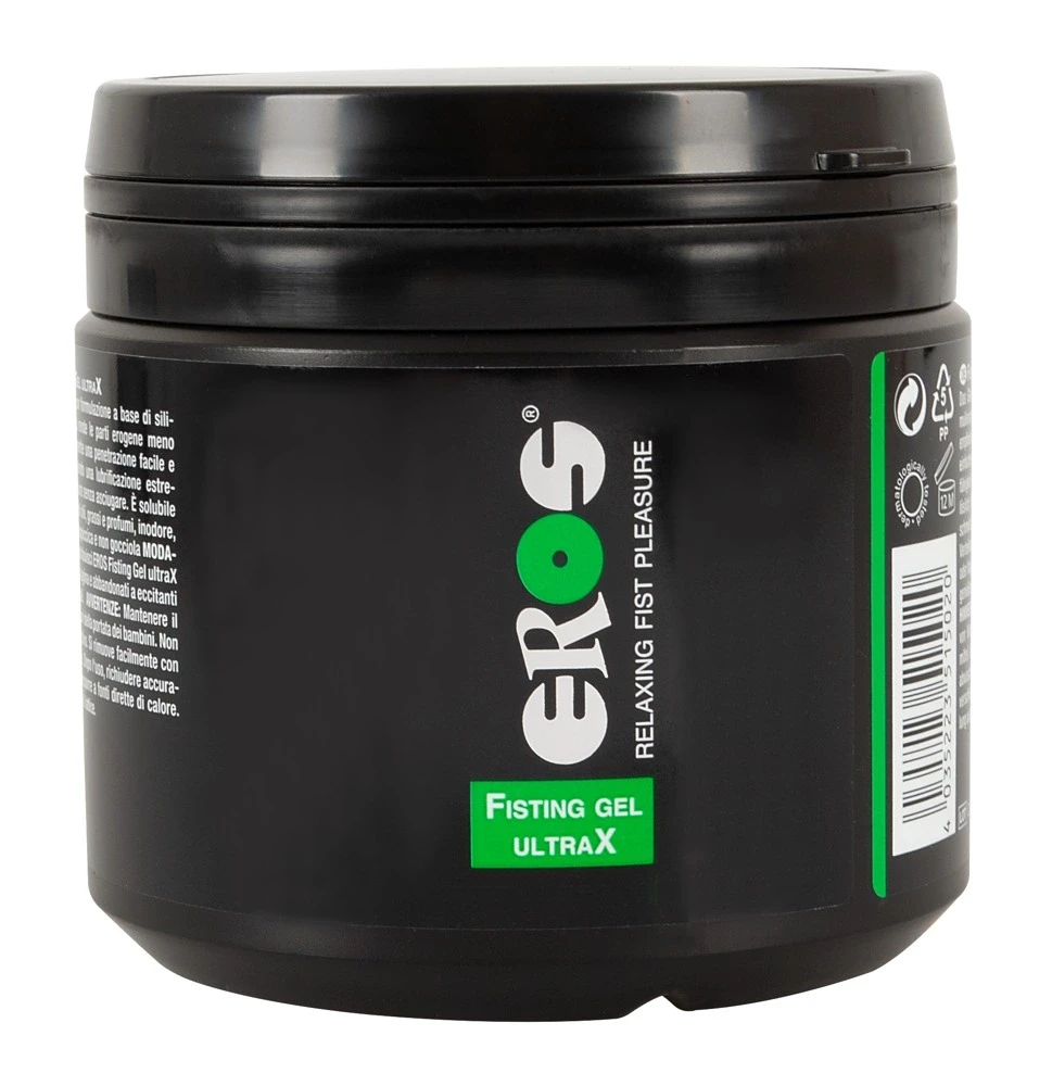 Eros Fisting Gel UltraX Silikono pagrindo lubrikantas, 500 ml