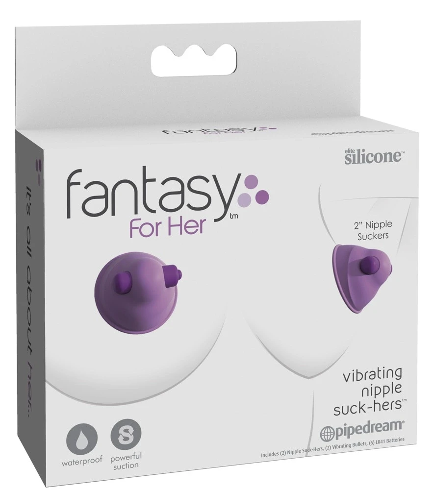 Pipedream FFH Vibrating Nipple Suck-Hers