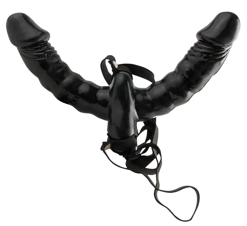 Pipedream FF Double Delight Strap-On Vib