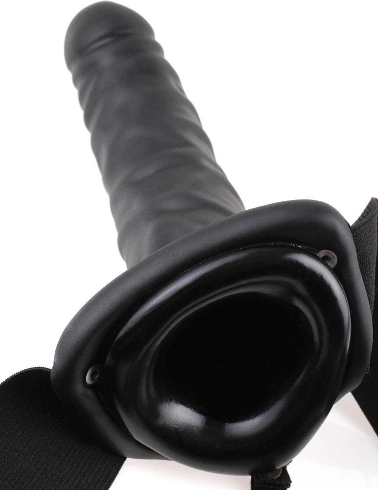 Pipedream Dark FFS 8 colių tamsus tuščiaviduris dirželis