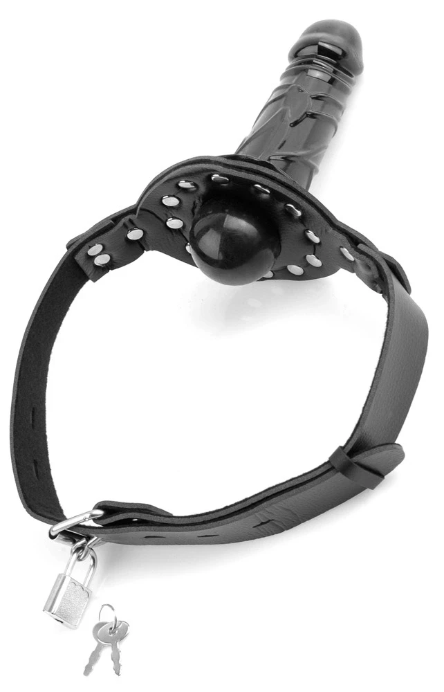 Pipedream FFS Deluxe Ball Gag su Dildo