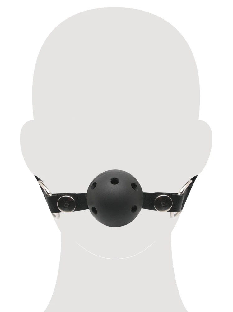 Pipedream FFSLE Kvėpuojantis Ball Gag Blac