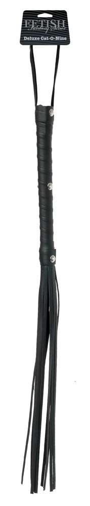 Pipedream FFSLE Deluxe Cat O'Nine Juodas