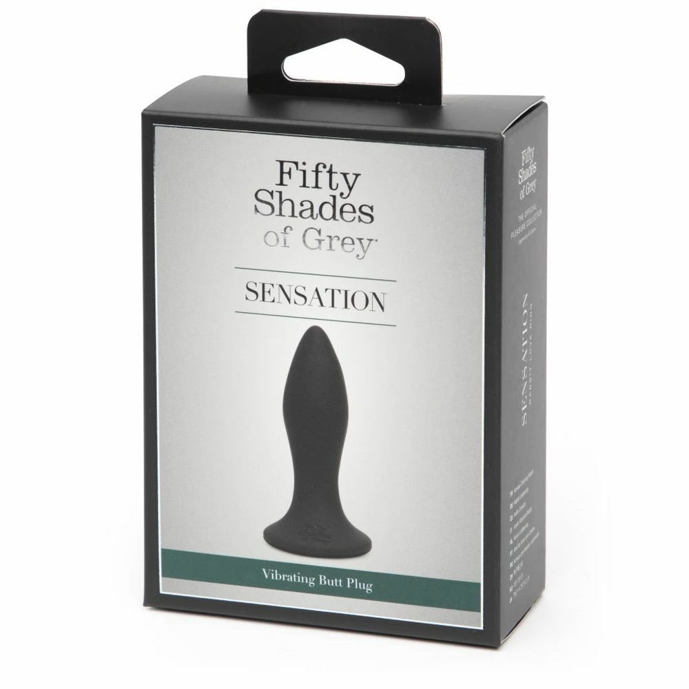 Fifty Shades of Grey FSOGS vibruojantis išangės kamštis
