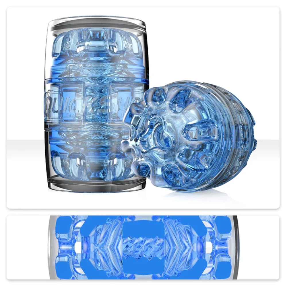 Fleshlight Mėlyna Quickshot Turbo Mėlyna Ice