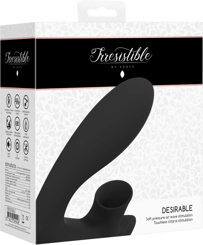 Irresistible By Shots Desirable - Juodas