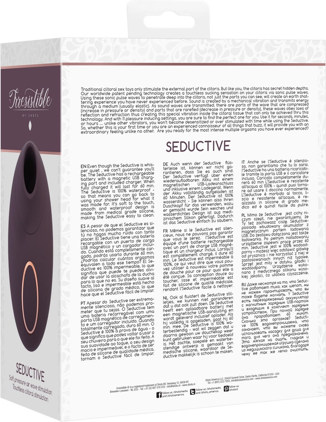 Irresistible By Shots Seductive - Violetinė