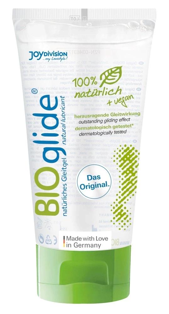 Joydivision Bioglide Natural Vandens pagrindo 100% veganiškas lubrikantas (150 ml)