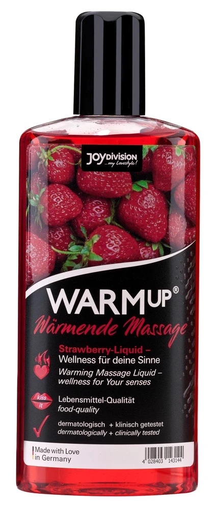 Joydivision WARMup Braškių skonio muilas 150 ml