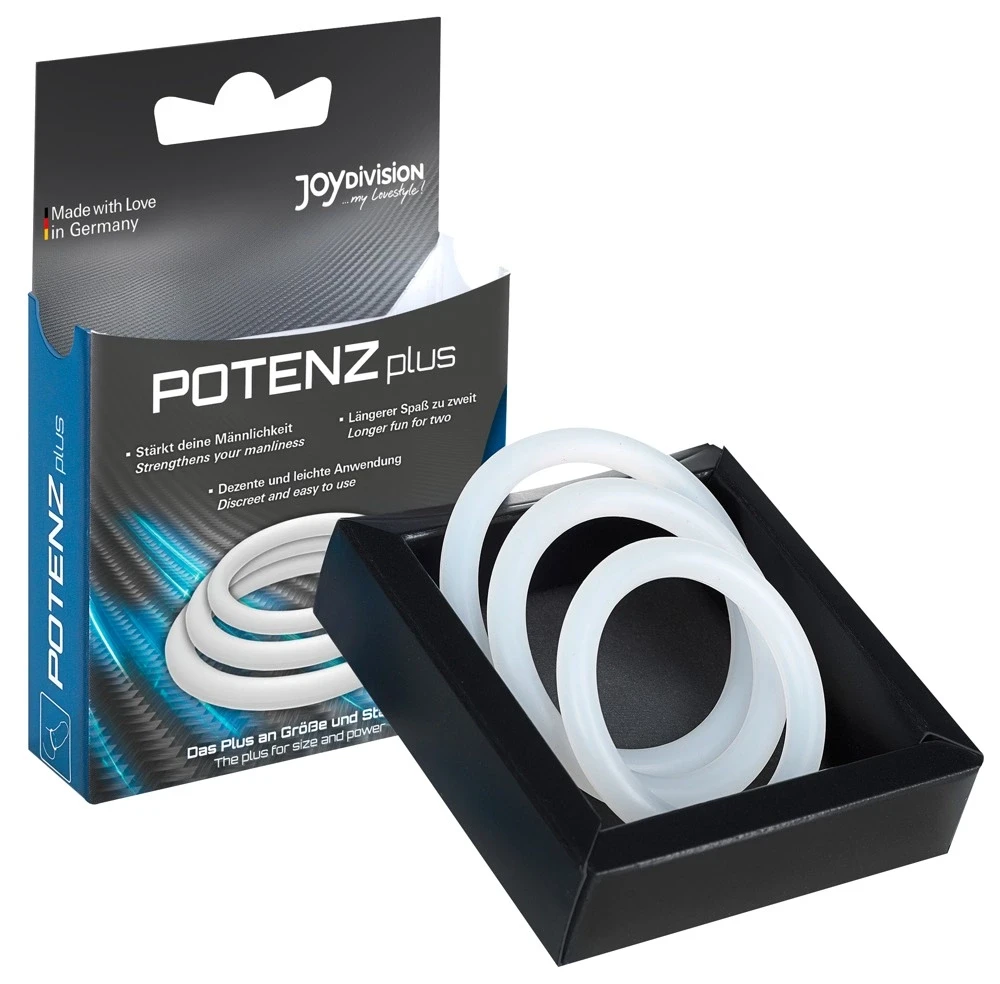Joydivision Toys POTENZplus x 3 Mix S,M,L