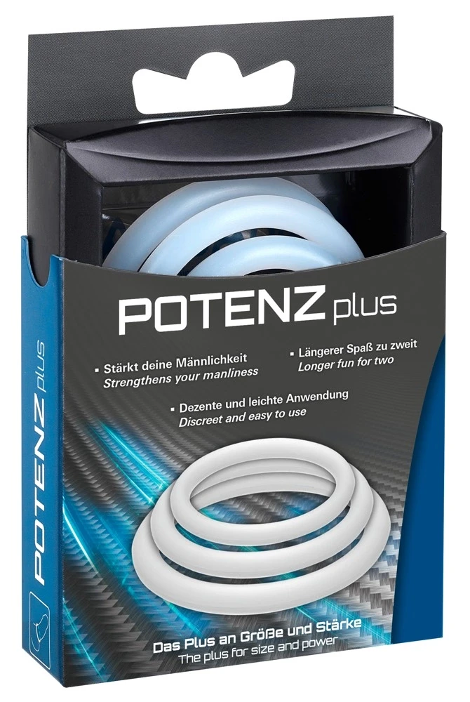 Joydivision Toys POTENZplus x 3 Mix S,M,L