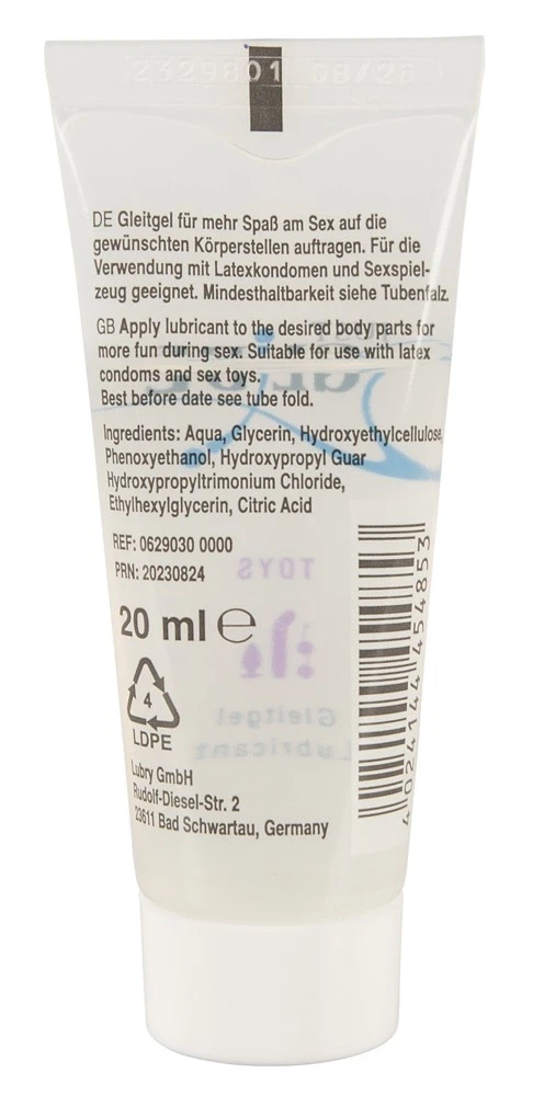 Just Glide Just Glide Toylube 20 ml
