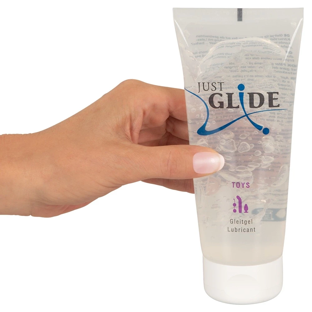 Just Glide Toy Lube Vandens pagrindo lubrikantas, 200 ml