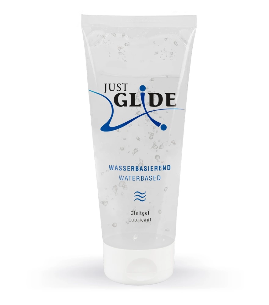 Just Glide Vandens pagrindo lubrikantas, 200 ml