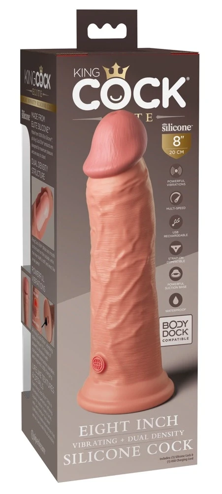 Pipedream KCE 8 DD vibruojantis varpos šviestuvas