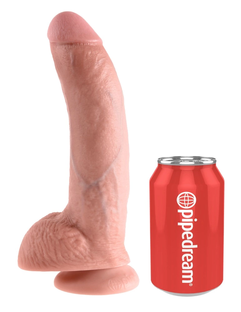 King Cock KC 9" varpos su kamuoliukais šviesa