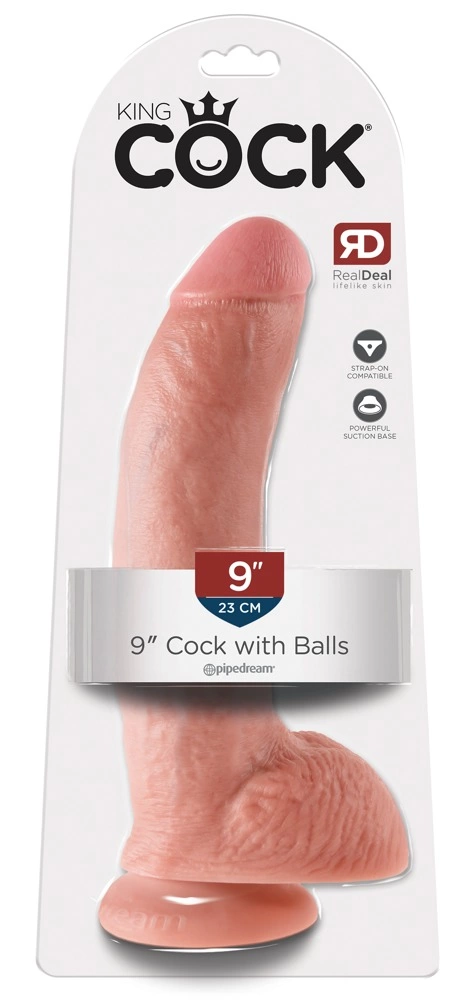 King Cock KC 9" varpos su kamuoliukais šviesa