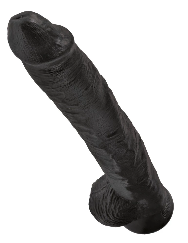 Pipedream King Cock 14" varpa su kamuoliukais, tamsiai mėlyna