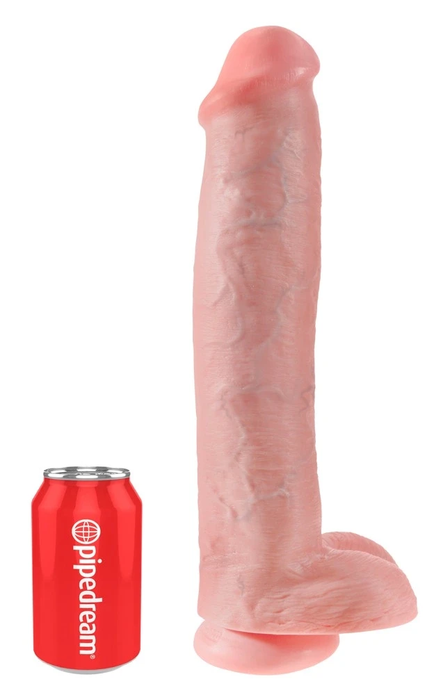 Pipedream King Cock 15" varpa su kiaušiniais