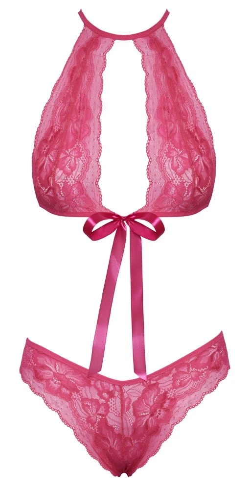 kissable Bra Set pink L/XL
