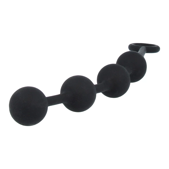 Nexus - Excite Medium Silicone Anal Beads Juodas