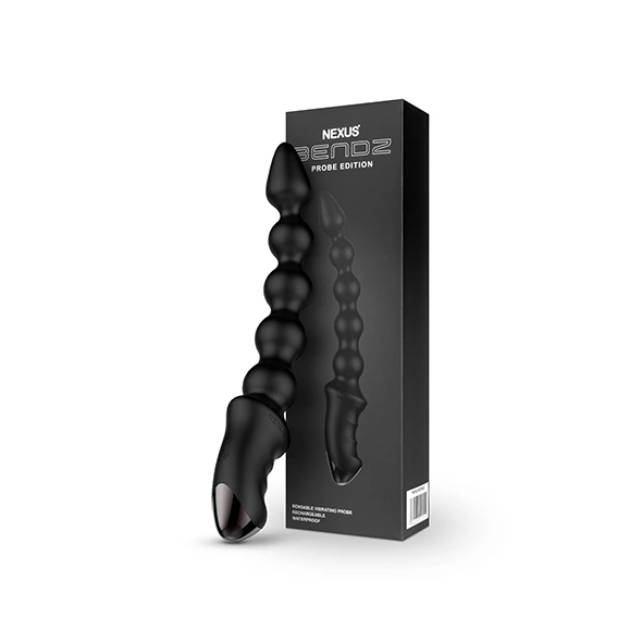 Nexus - Bendz Bendable Vibrator Anal Probe Edition Juodas