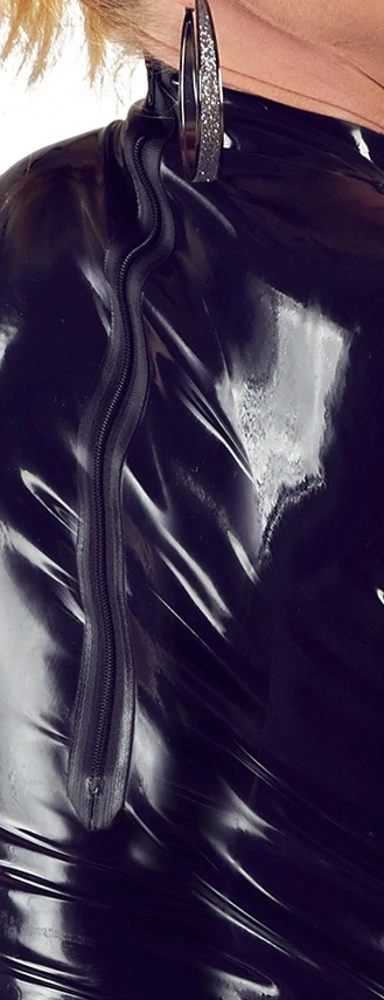 Late X Latex Dress juodas S