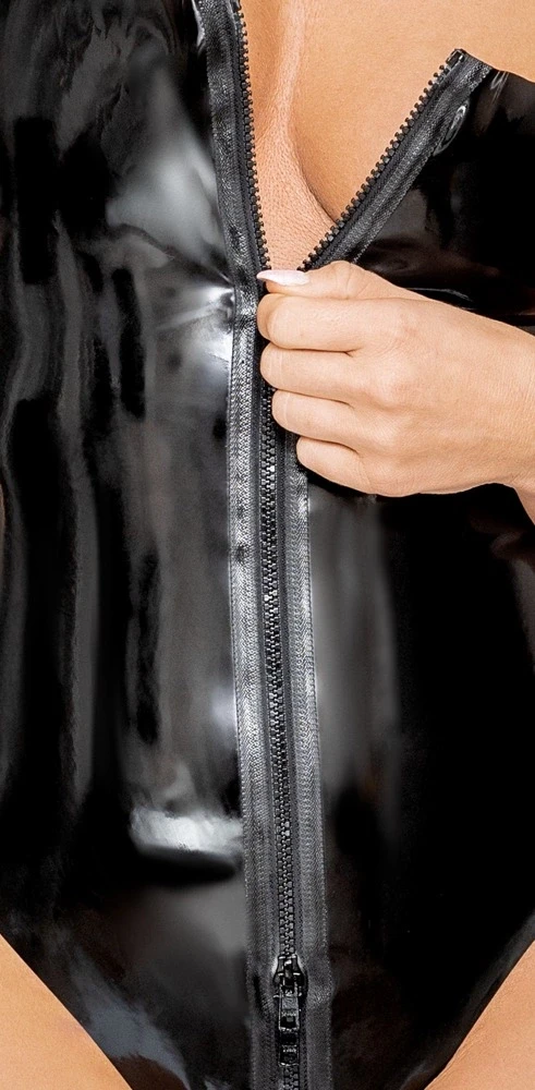 Late X Zipper Lateksinis kūno užtrauktukas 2XL