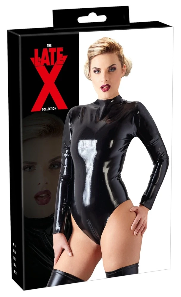 Late X Latex Body juodas 2XL
