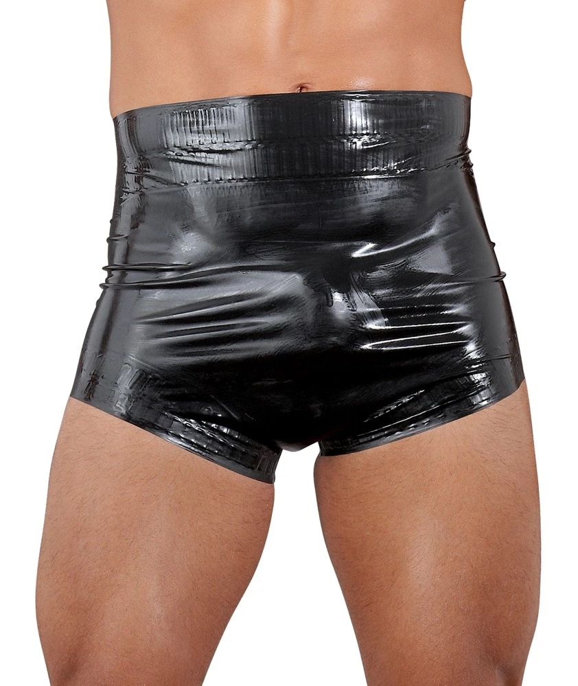 Late X Latex Diaper Briefs juodas L