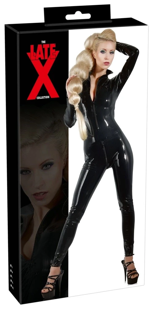 Late X Latex Catsuit juodas M