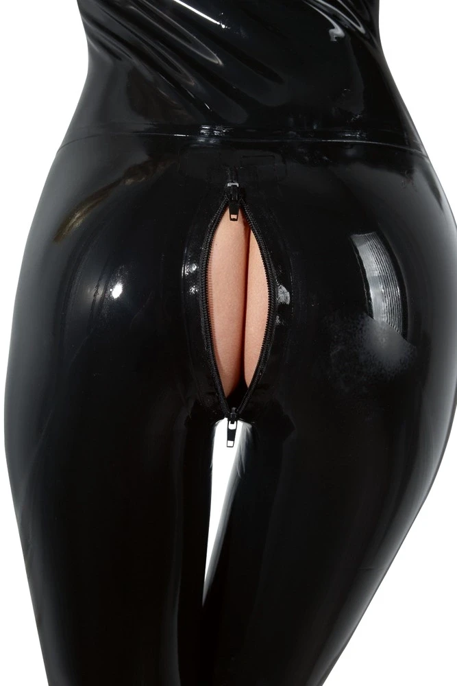 Late X Latex Catsuit juodas S
