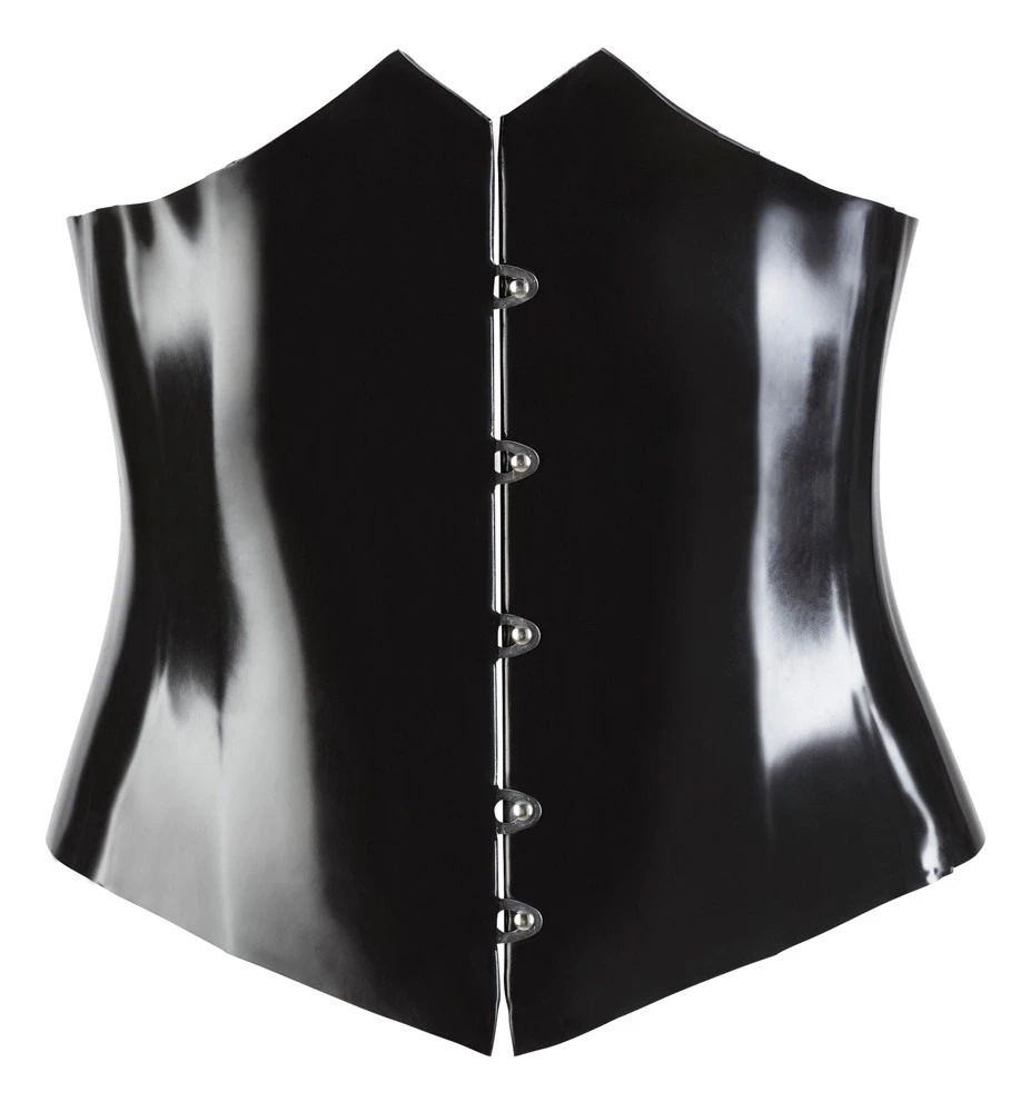 Late X Latex Waist Cincher juodas XL